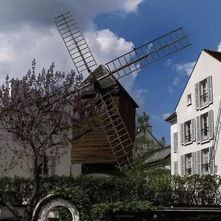 Rare Appartement D'Architecte En Haut De Montmartre-3